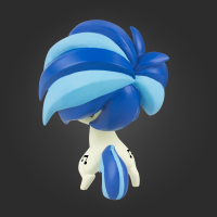 Officiële My little Pony chibi vinyl figure DJ pon3 vinyl scratch +/-5cm (geen speelgoed)